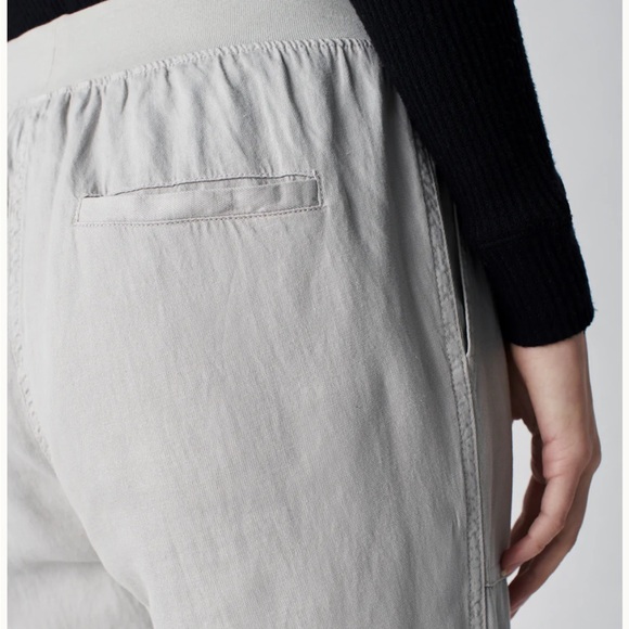 Faherty Arlie Day Pant Jogger Color: Stone Size: Large - Picture 4 of 6